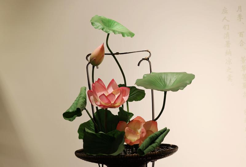 漂亮的插花艺术，